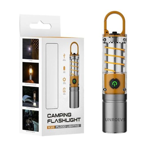 Multifunkcionális LED zseblámpa 5 fénymóddal - 1200mAh