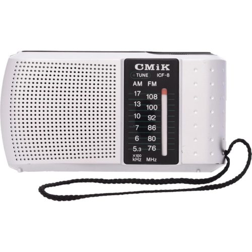 Cmik ICF-8 nagy érzékenységű zsebrádió AM/FM 2