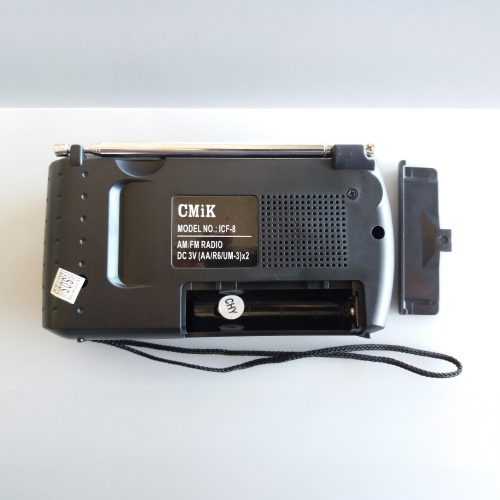 Cmik ICF-8 nagy érzékenységű zsebrádió AM/FM 2