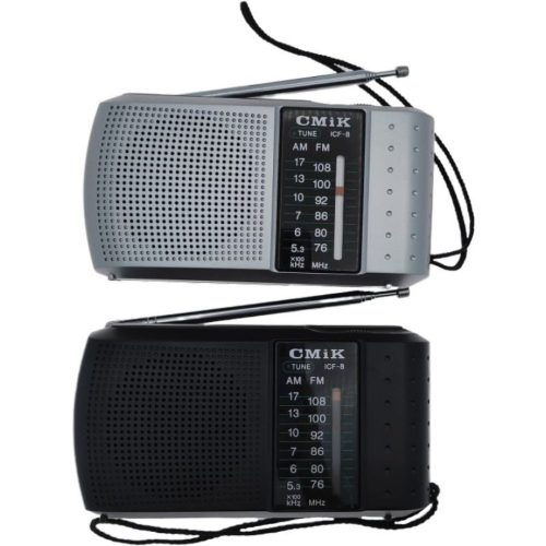 Cmik ICF-8 nagy érzékenységű zsebrádió AM/FM 2