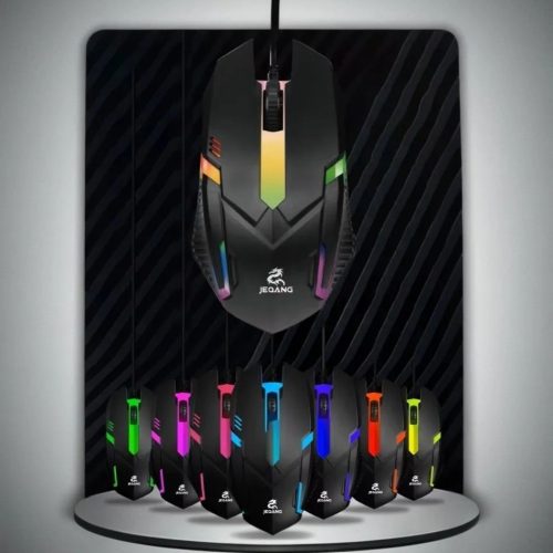 JM-318 Vezetékes Gamer Egér LED világítással