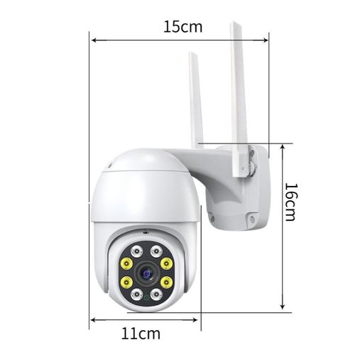 Full HD WiFi IP Kültéri Biztonsági Kamera-Éjjellátó 1080P