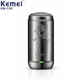 Kemei KM-C58 újratölthető mini elektromos borotva