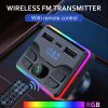 Állítható FM Transzmitter távirányítóval ,MP3 lejátszó - Dual USB + PD Töltő