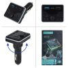 Állítható FM Transzmitter távirányítóval ,MP3 lejátszó - Dual USB + PD Töltő