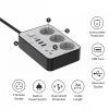 Treqa multifunkciós hosszabító kábel USB porttal-2m