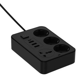 Treqa multifunkciós hosszabító kábel USB porttal-3m