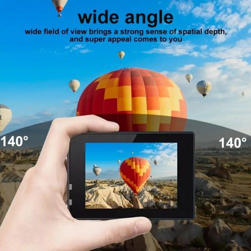 1080P HD Akciókamera, Vízálló, WiFi