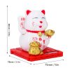 Maneki Neko napelemes szerencsehozó integető macska