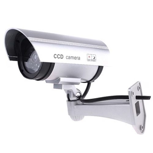 Biztonsági álkamera villogó LED-del