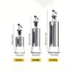 200 ml Olaj- és Ecetadagoló Üveg – Rozsdamentes acél burkolattal