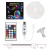 RGBIC Kerek Fonott LED Fénycsík Bluetooth Alkalmazással - 5m