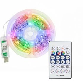   Bluetooth-os RGB szalag távirányítóval és applikációval 90LED – 5m