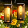 Napelemes Leszúrható Kerti LED Lámpa Meleg Fénnyel 1db