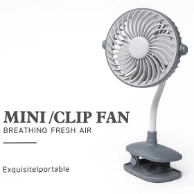 USB csipeszes mini asztali ventilátor