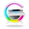 3 az 1-ben 15W-os Gyorstöltő, Ébresztőóra és LED Lámpa Bluetooth-al