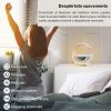 3 az 1-ben 15W-os Gyorstöltő, Ébresztőóra és LED Lámpa Bluetooth-al