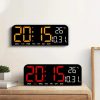 Digitális minimalista ébresztőóra LED-es képernyővel