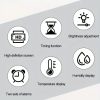 Digitális minimalista ébresztőóra LED-es képernyővel