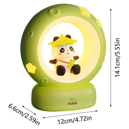 Panda LED dekoratív éjszakai lámpa 