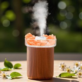   Himalájai sóköves LED aroma diffúzor,légpárásító több színben