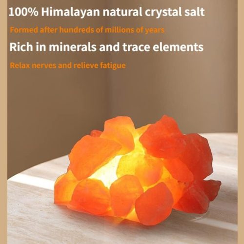 Himalájai sóköves LED aroma diffúzor,légpárásító több színben