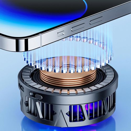 Turbó mágneses telefonhűtő RGB világítással