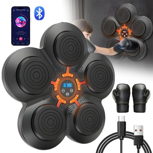 LED-es Zenélő Bluetooth Boxgép Kesztyűvel