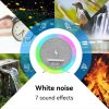 Vezetéknélküli Bluetooth Hangszóró és Ébresztőóra LED Lámpával - 15W