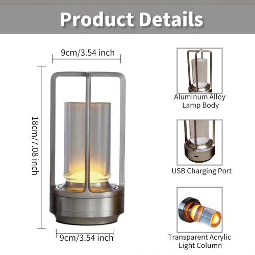 Prémium vezeték nélküli LED asztali lámpa