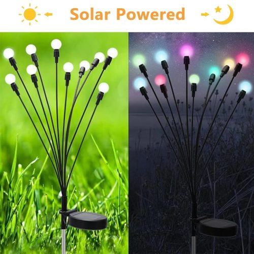 Napelemes kerti világítás-Medúza