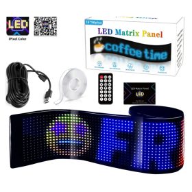 Programozható flexibilis LED panel Plus 192x898 mm