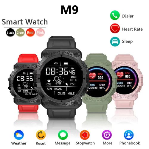 Watch Smart Vízálló Sport Okosóra – Érintőkijelzős