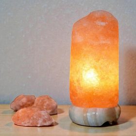 Prémium Himalája Só Lámpa Ónix Talppal 3-5kg