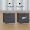 Kocka alakú LED-es digitális ébresztőóra