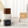 Kocka alakú LED-es digitális ébresztőóra