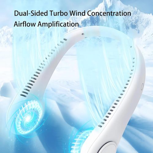 Hordozható és összecsukható USB nyakventilátor 