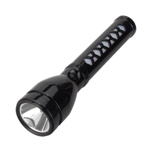 Újratölthető szuperfényes zseblámpa oldalsó fényekkel- 1200mAh
