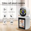 Vezetéknélküli 360°-os WiFi Kamera Kétirányú Kommunikációval - Full HD