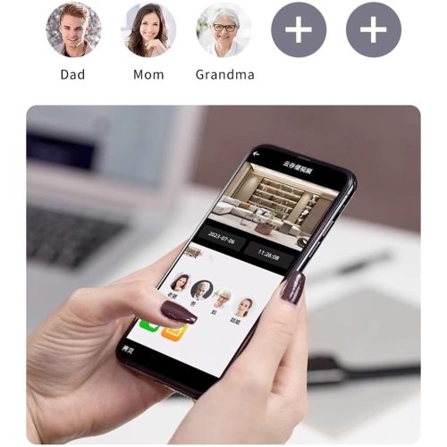 Okos wifi kamera kétirányú hanggal és mobil applikációva