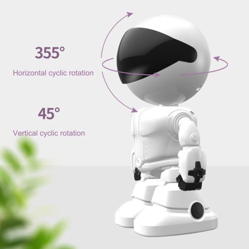 Full HD 1080p WiFi Robot kamera – Kétirányú Kommunikációval, Éjjellátással