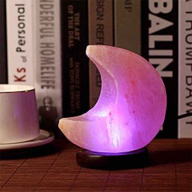 Színváltós Himalája Só Lámpa – Szív forma