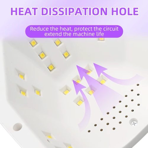 Sun S3 UV és LED műkörmös lámpa 88W