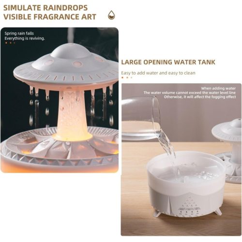 UFO esőcsepp hatású ultrahangos aroma diffúzor