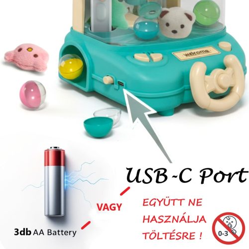 Kreatív kutyás karmológép gyerekeknek mini plüssökkel 