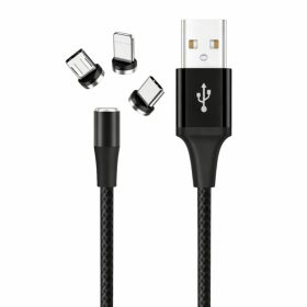 X15 3-in-1 mágneses gyorstöltő adatkábel 1m