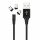 X15 3-in-1 mágneses gyorstöltő adatkábel 1m