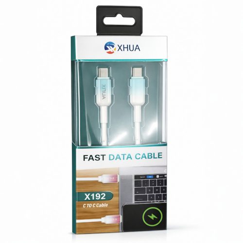 X192 Type-C to Type-C Gyorstöltő kábel 60W - 1 m