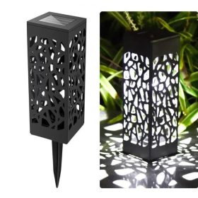   Napelemes Leszúrható Kerti Lámpa Szett Fehér Fénnyel 6db