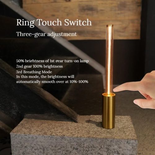 Újratölthető energiapálcás hangulat lámpa - 1db